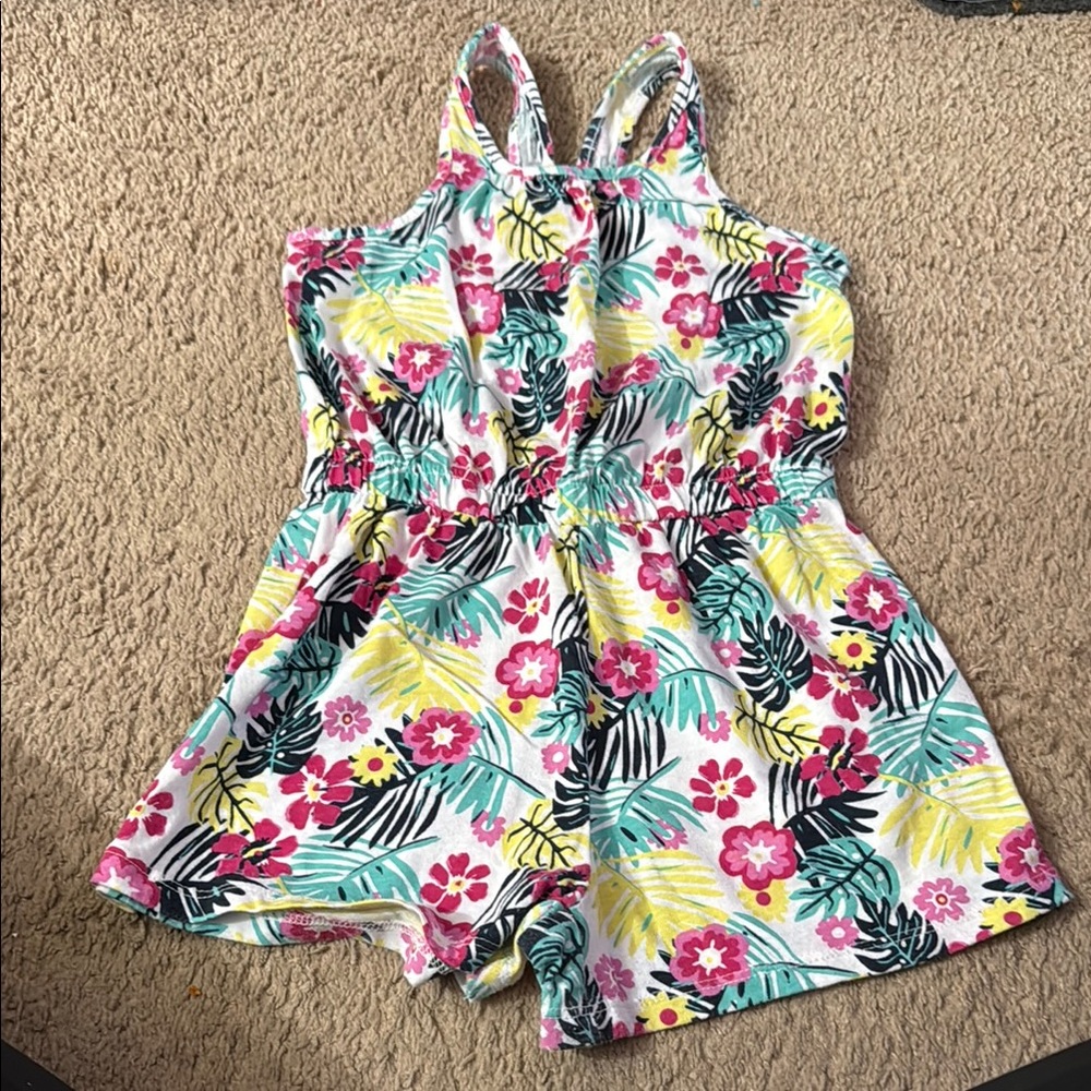 Floral Kids Romper 💚 5/$25 💜